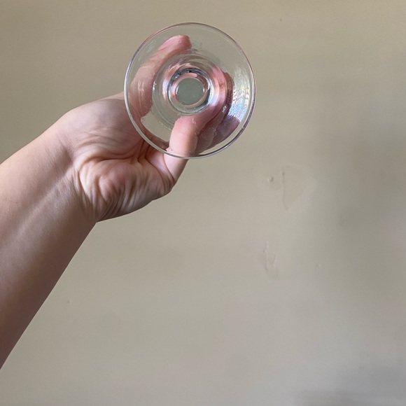 Grey Goose Etched Crystal Martini Glasses Set of 2 - Picture 5 of 5